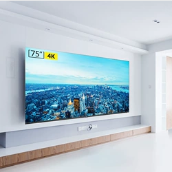 TCL液晶电视机75英寸V2全面屏超薄高清4k语音遥控人工智能网络LED